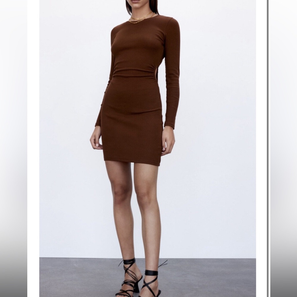Zara cutout dress